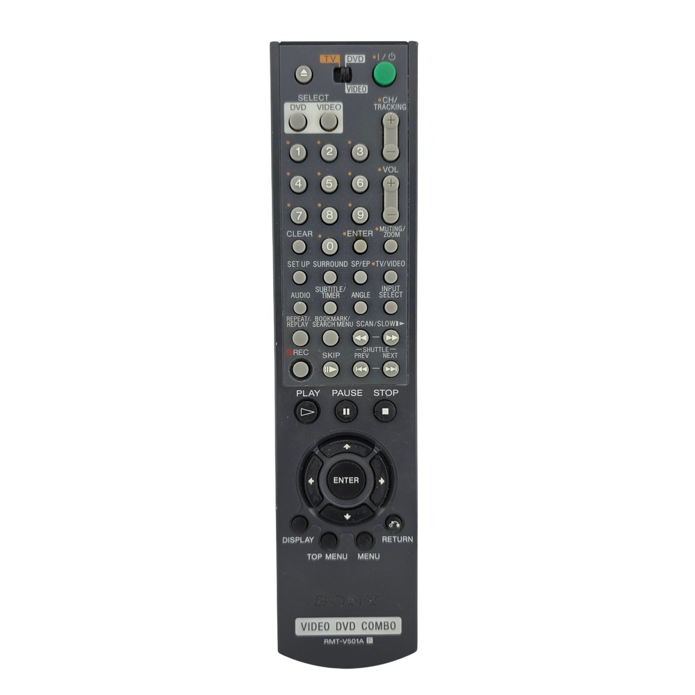 Sony Remote Control RMT-V501A Video DVD Combo Player